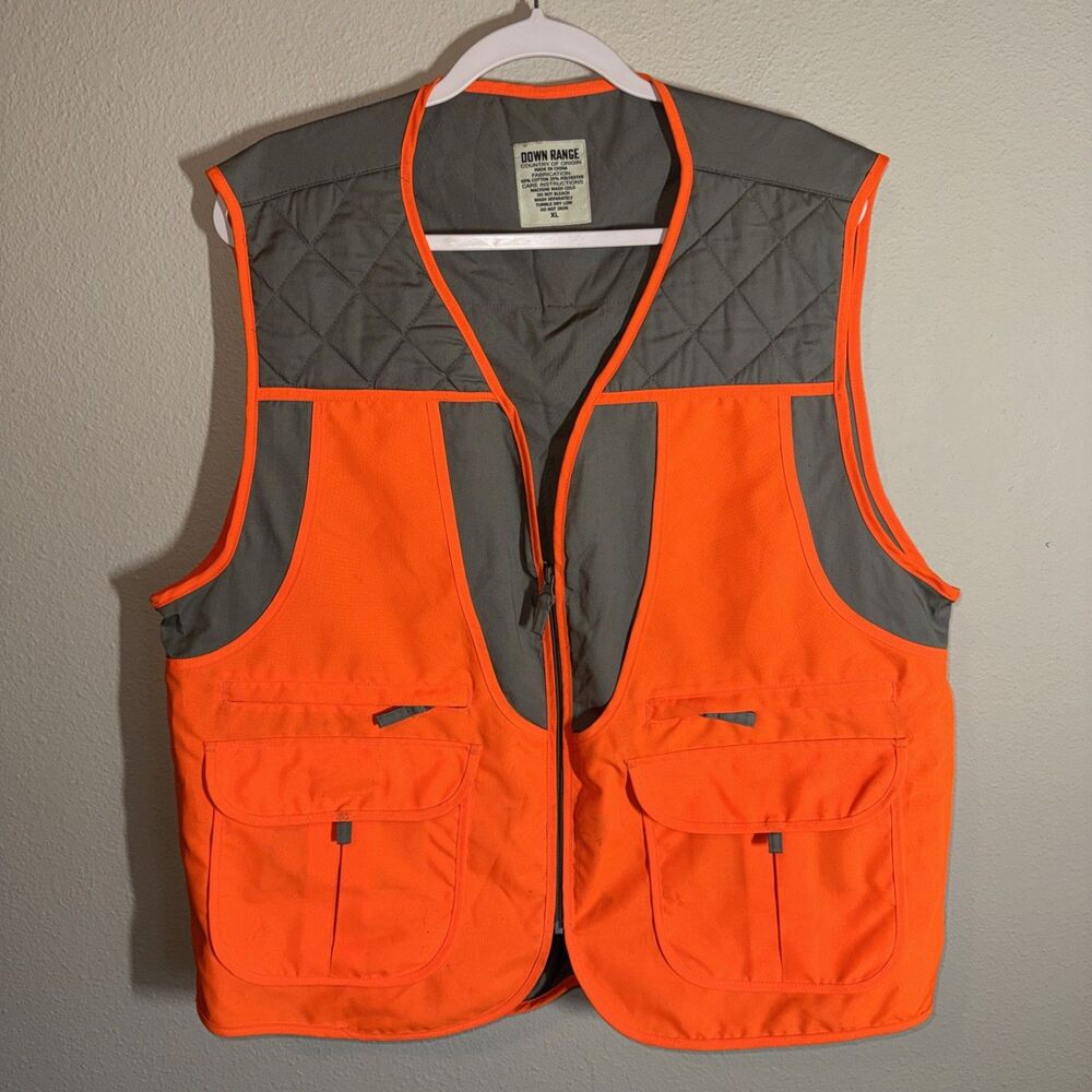 Down Range Men’s Hunting Vest Orange